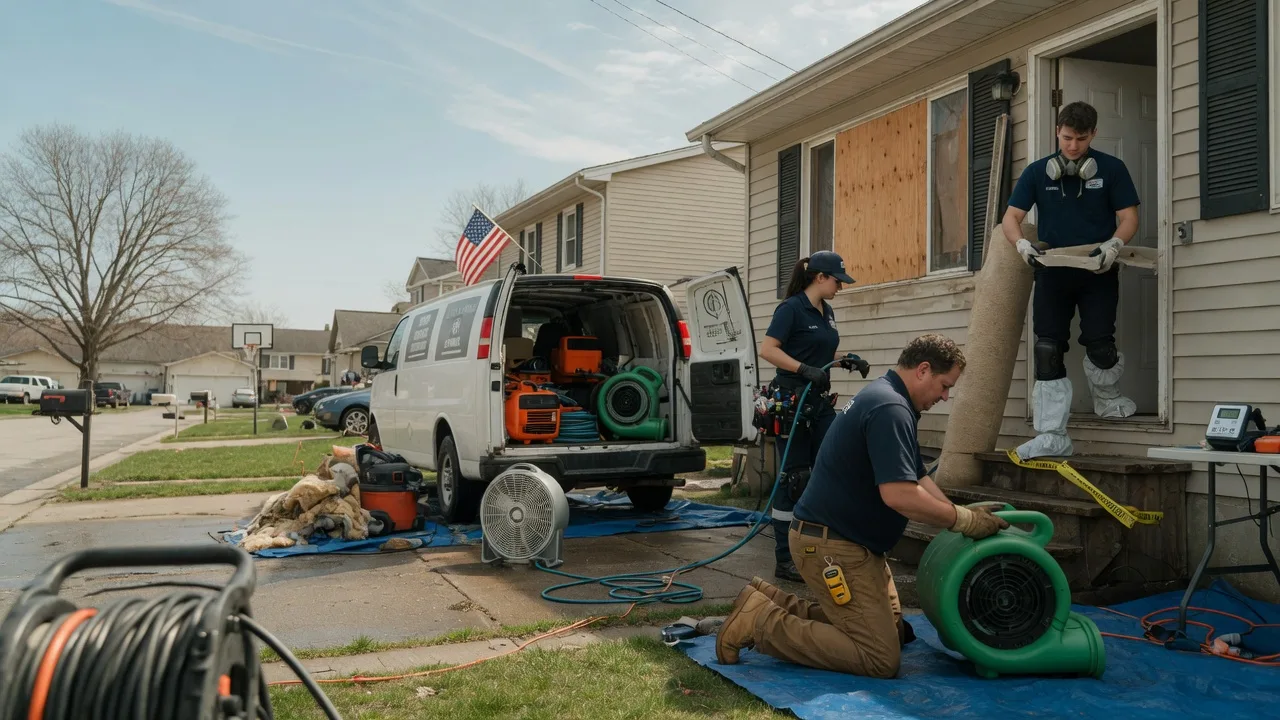 Water Damage Restoration in Coopersburg, PA near me